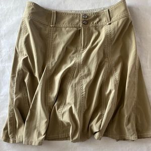 Athleta Whatever Khaki Skort Skirt